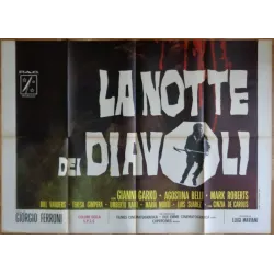 The Night Of The Devils (Le notte dei diavoli) Italian movie poster - illustraction Gallery