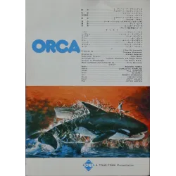 Orca Japanese movie poster - illustraction Gallery