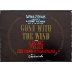Gone With The Wind (Japanese Press R62)