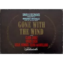 Gone With The Wind (Japanese Press R62)