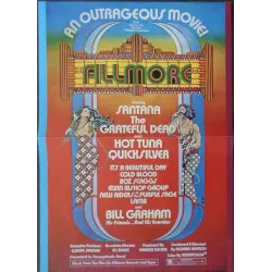 Fillmore The Movie (Japanese B3)