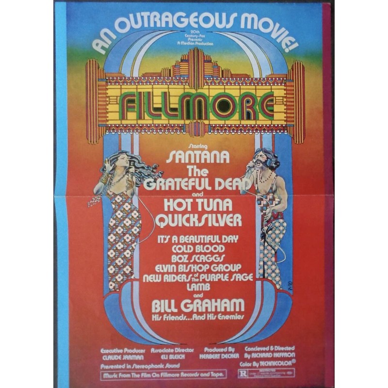 Fillmore The Movie (Japanese B3)