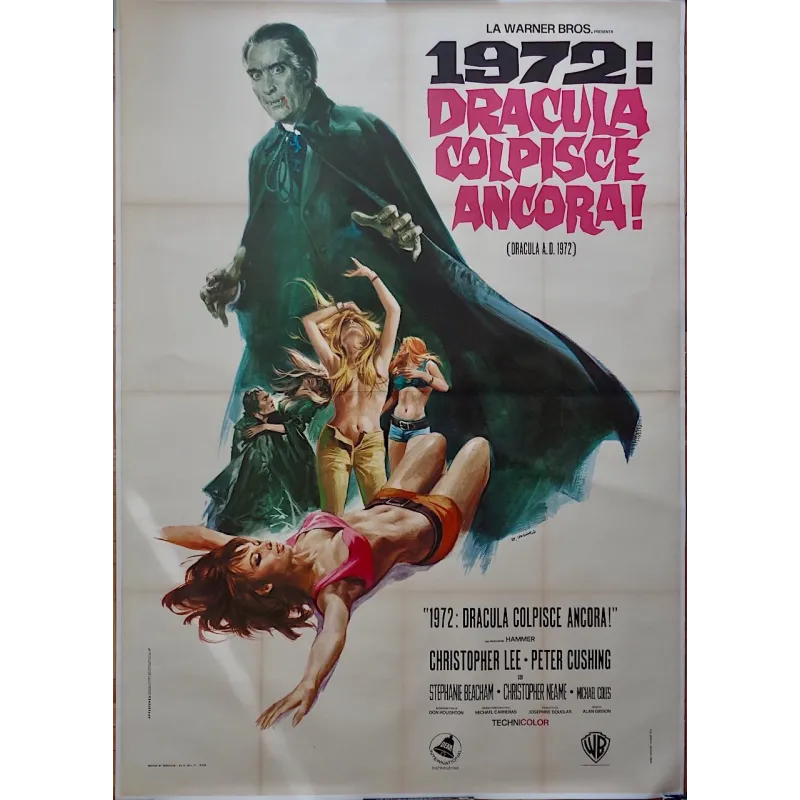 Dracula A.D. 1972 (Italian 4F - LB)