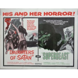 Daughters Of satan / Superbeast (Half sheet)