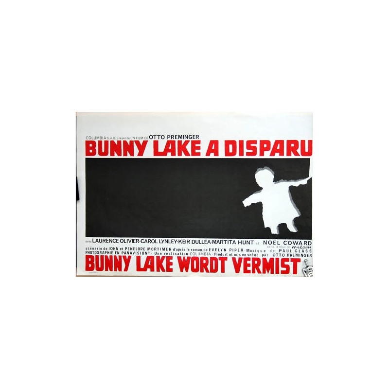 Bunny Lake Is Missing (Belgian)