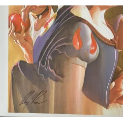 Snow White And The Seven Dwarfs Limited edition print by Alex Ross - illustraction Gallery