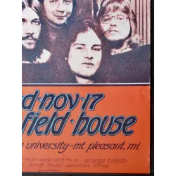 The Guess Who 1971 Michigan concert poster by Gary Grimshaw - illustraction Gallery