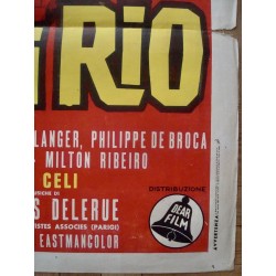 L'homme de Rio (That Man From Rio) Italian movie poster - illustraction Gallery