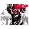 Walking Dead limited edition print by James Rheem Davis - illustraction Gallery