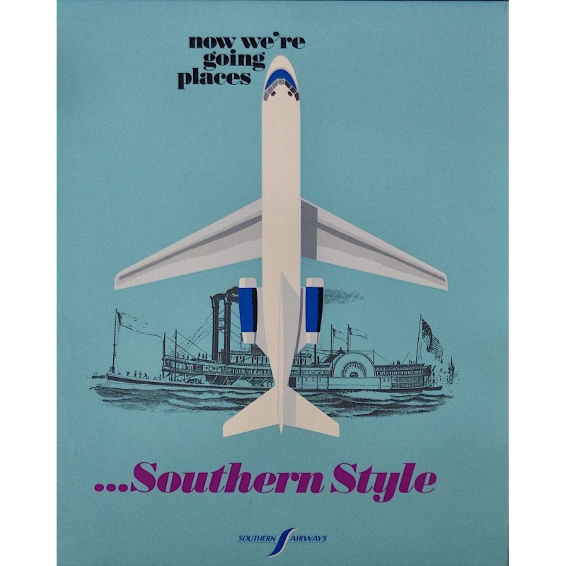 Southern Airways Southern Style (1968 D)