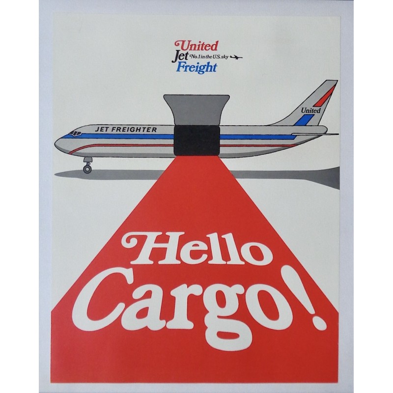 United Airlines Hello Cargo (1972 - LB)