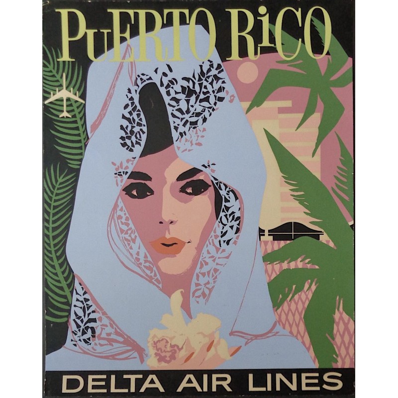 Delta Airlines Puerto Rico (1962)