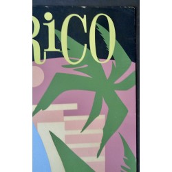 Delta Airlines Puerto Rico original 1962 travel poster - illustraction Gallery