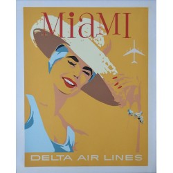 Delta Airlines Miami (1962 - LB)