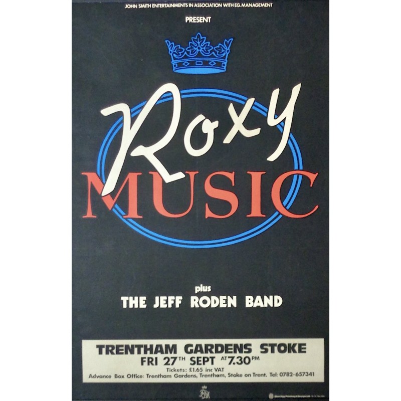 Roxy Music: Stoke 1974