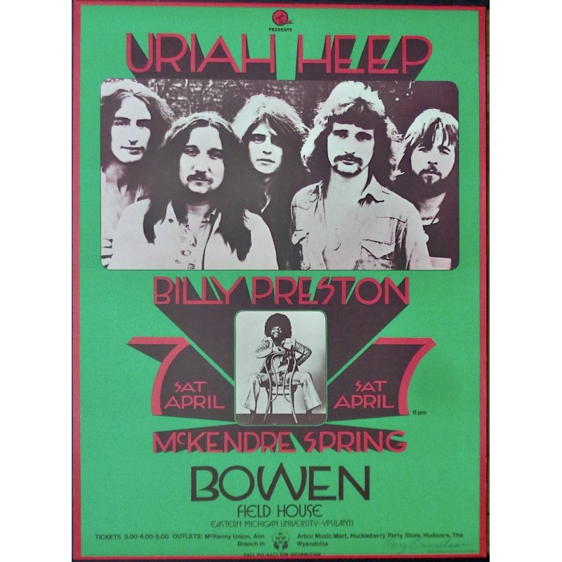 Uriah Heep: Ypsilanti 1973