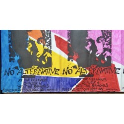 Iggy Pop and The Ramones 1977 New York concert poster - illustraction Gallery