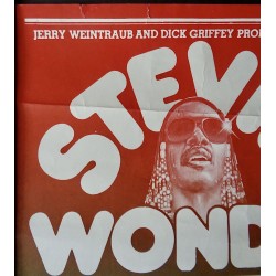 Stevie Wonder 1980 Los Angeles concert poster - illustraction Gallery