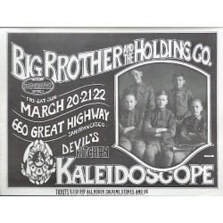 Big Brother And The Holding Company: San Francisco 1970 (Handbill)