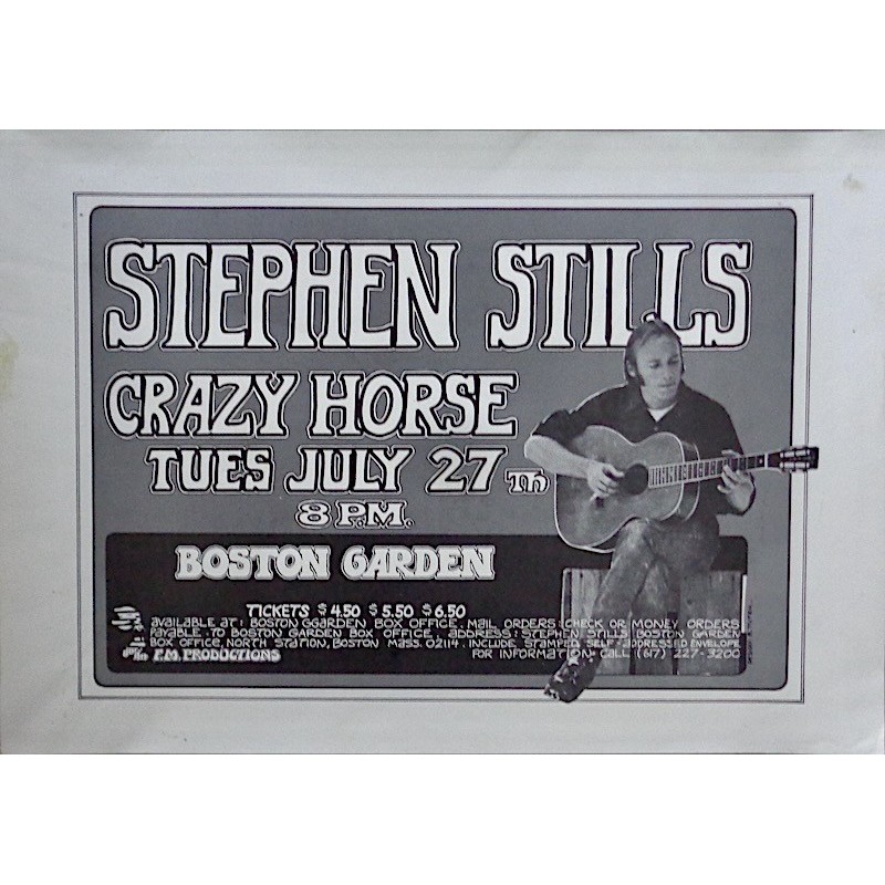 Stephen Stills: Boston 1971