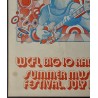 WCFL Summer Festival 1970 Chicago concert poster - illustraction Gallery