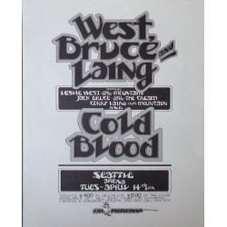 West Bruce And Laing: Seattle 1970