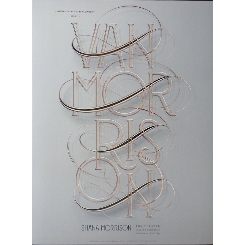 Van Morrison: Oakland 2017 (style B)