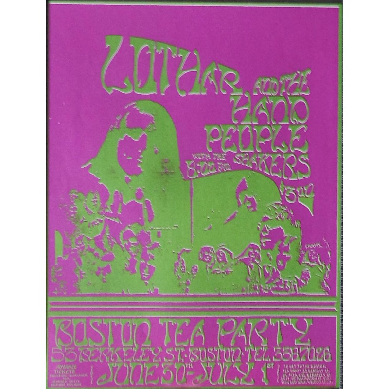 Lothar And The Hand People: Boston 1967 (Handbill)