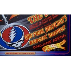 The Grateful Dead 2003 Oakland concert poster - illustraction Gallery