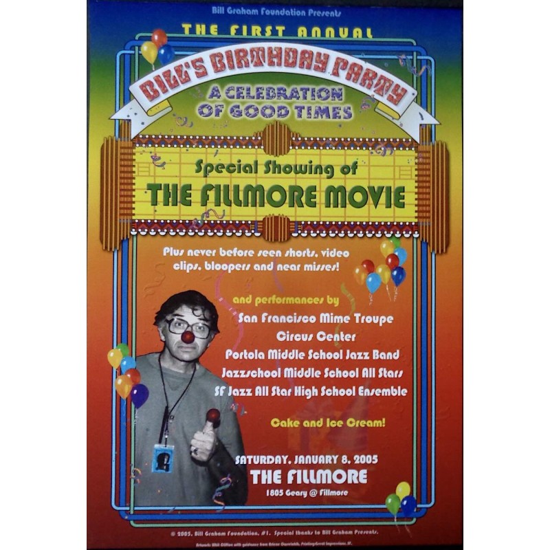 Bill Graham's Birthday Party: Fillmore 2005