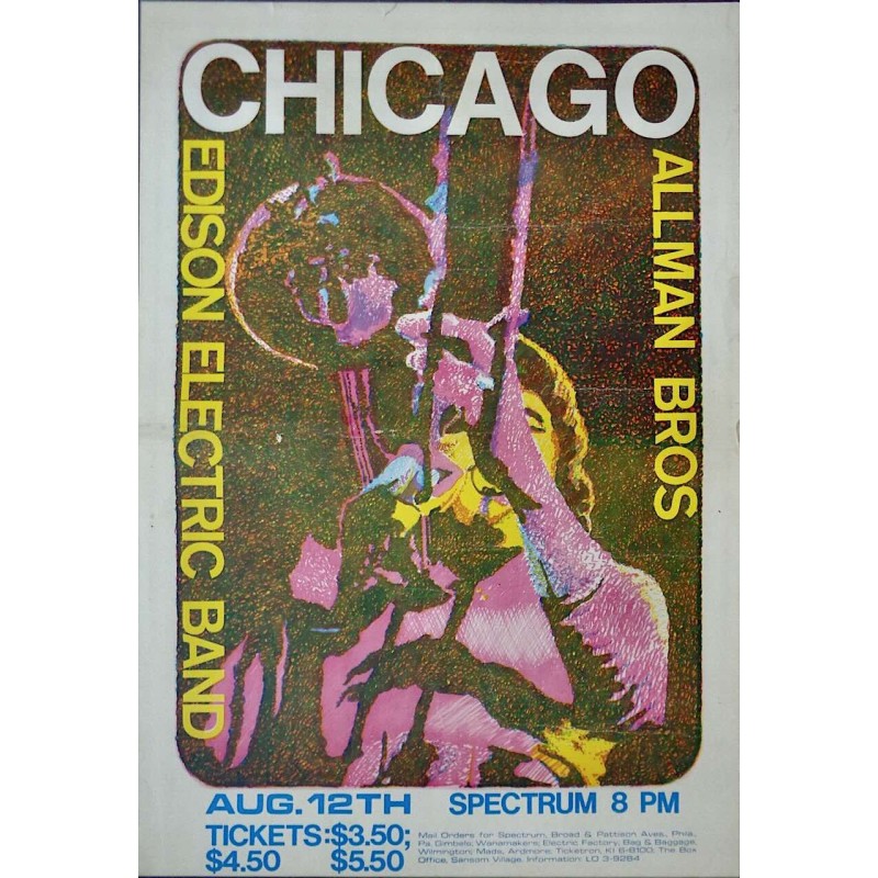 Chicago / Allman Brothers: Philadelphia 1970