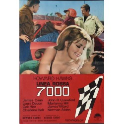 Red Line 7000 Italian fotobusta movie poster set - illustraction Gallery