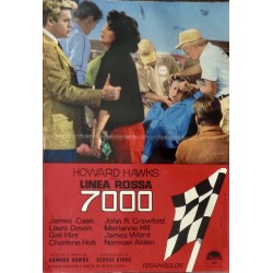 Red Line 7000 Italian fotobusta movie poster set - illustraction Gallery
