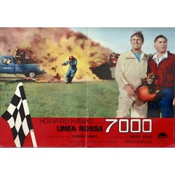 Red Line 7000 Italian fotobusta movie poster set - illustraction Gallery