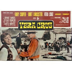 Vera Cruz Italian fotobusta movie poster set - illustraction Gallery