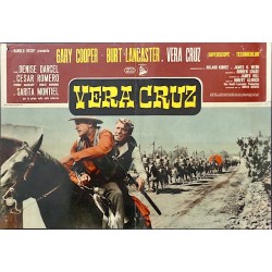 Vera Cruz Italian fotobusta movie poster set - illustraction Gallery