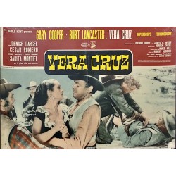Vera Cruz Italian fotobusta movie poster set - illustraction Gallery