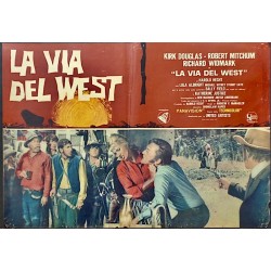The Way West Italian fotobusta movie poster set - illustraction Gallery