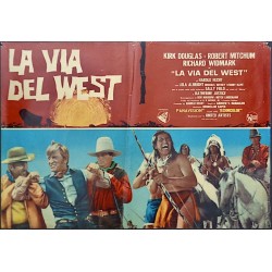 The Way West Italian fotobusta movie poster set - illustraction Gallery