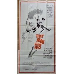 That Man From Rio - L'homme de Rio (3 sheet)