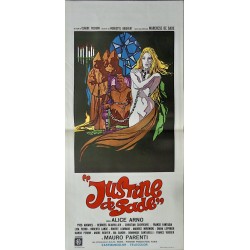 Justine de Sade (Locandina)