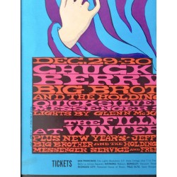 The Doors Fillmore West BG 99 concert poster - illustraction Gallery