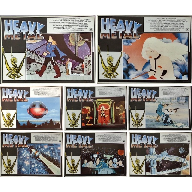 Heavy Metal (Fotobusta set of 8)