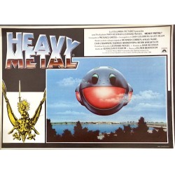 Heavy Metal Italian fotobusta movie poster set - illustraction Gallery