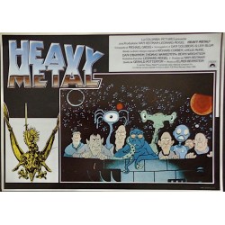 Heavy Metal Italian fotobusta movie poster set - illustraction Gallery