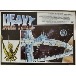 Heavy Metal Italian fotobusta movie poster set - illustraction Gallery