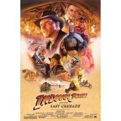 Indiana Jones It Belongs In A Museum Trilogy limited edition print set by Kwow - illustraction Gallery
