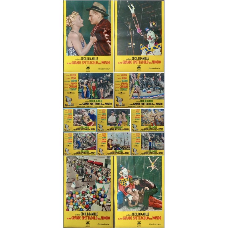 Greatest Show On Earth (Fotobusta set of 12)