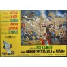 The Greatest Show on Earth Italian fotobusta movie poster set - illustraction Gallery