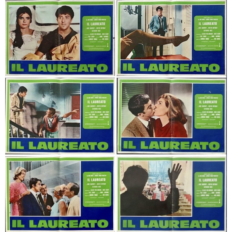 Graduate (R71 fotobusta set of 6)